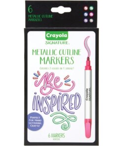 Crayola Metallic Outline Paint Markers