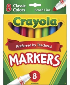 Crayola Classic Colors Broad Line Markers