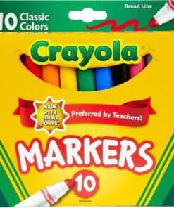 Crayola Classic Colors Broad Line Markers