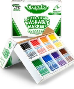 Crayola 8-Color Ultra-Clean Washable Marker Classpack