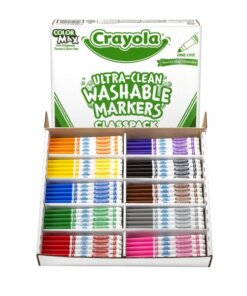 Crayola 10-Color Ultra-Clean Washable Marker Classpack