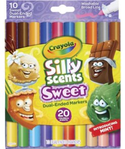 Crayola Silly Scents Sweet Dual-Ended Markers