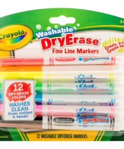 Crayola Washable Dry Erase Fine Line Markers
