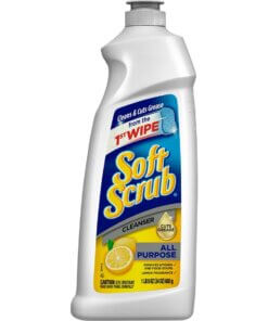 bottle of soft scrub
