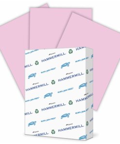 Hammermill Colors Recycled Copy Paper - Lilac - Letter - 8 1/2" x 11" - 20 lb Basis Weight - Smooth - 500 / Ream - SFI, FSC - Archival-safe, Acid-free, Jam-free