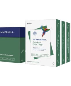 Hammermill Premium Color Copy Paper - White - 100 Brightness - Letter - 8 1/2" x 11" - 28 lb Basis Weight - 2500 / Carton - FSC