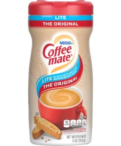 Coffee mate Powdered Coffee Creamer, Gluten-Free - Original Lite Flavor - 0.69 lb (11 oz) Canister - 1Each - 155 Serving