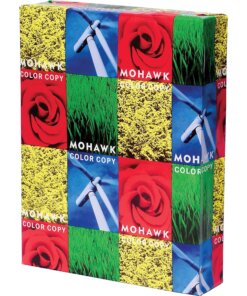 Mohawk Color Copy Paper - White - 94 Brightness - Letter - 8 1/2" x 11" - 28 lb Basis Weight - 500 / Ream - FSC, Green Seal, Green Seal