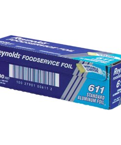Reynolds Pactiv611 Standard FoodService Aluminum Foil - 1000 ft Width x 12" Length - 1 Wrap(s) - Silver