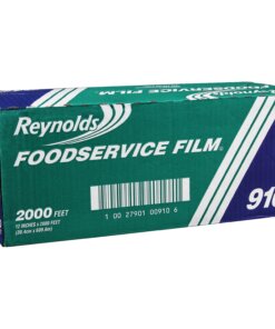 Reynolds 910 Foodservice Film - 12" Width x 2000 ft Length - 1 Wrap(s) - Clear