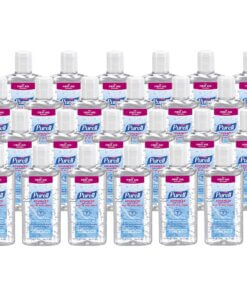 PURELL&reg; Advanced Hand Sanitizer Gel - 4 fl oz (118.3 mL) - Flip Top Bottle Dispenser - Hand - Clear - Anti-irritant, Dye-free - 24 / Carton