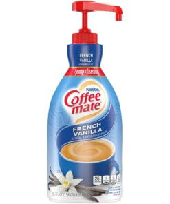 Coffee mate French Vanilla Gluten-Free Liquid Creamer - Pump Bottle - French Vanilla Flavor - 50.72 fl oz (1.50 L) - 1Each - 300 Serving