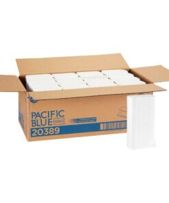 Pacific Blue Select Multifold Premium Paper Towels - 1 Ply - 9.20" x 9.40" - White - Paper - Absorbent, Strong - For Office Building, Public Facilities, Lodging, Food Service - 4000 Per Carton - 16 / Carton