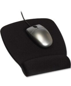 3M Nonskid Mouse Pad - 8.50" x 6.75" x 0.75" Dimension - Black - Foam - 1 Pack