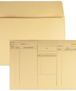 Quality Park Attorney's File Style Fold Flap Envelope - Document - 14 3/4" Width x 10" Length - 100 / Box - Buff