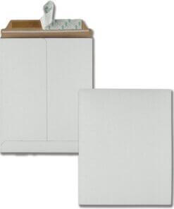 Quality Park Sturdy Fiberboard Photo Mailers - Document - 9" Width x 11 1/2" Length - Self-sealing - Fiberboard - 25 / Box - White