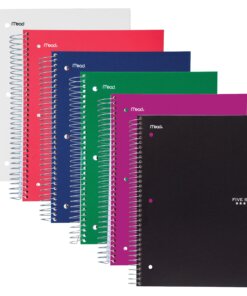Five Star Five-subject Notebook - 200 Sheet - Wide Ruled - 8" x 10.5"