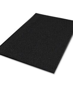 Guardian Floor Protection Platinum Series Walk-Off Mat - Indoor - 72" Length x 48" Width x 0.37" Thickness - Polypropylene - Black