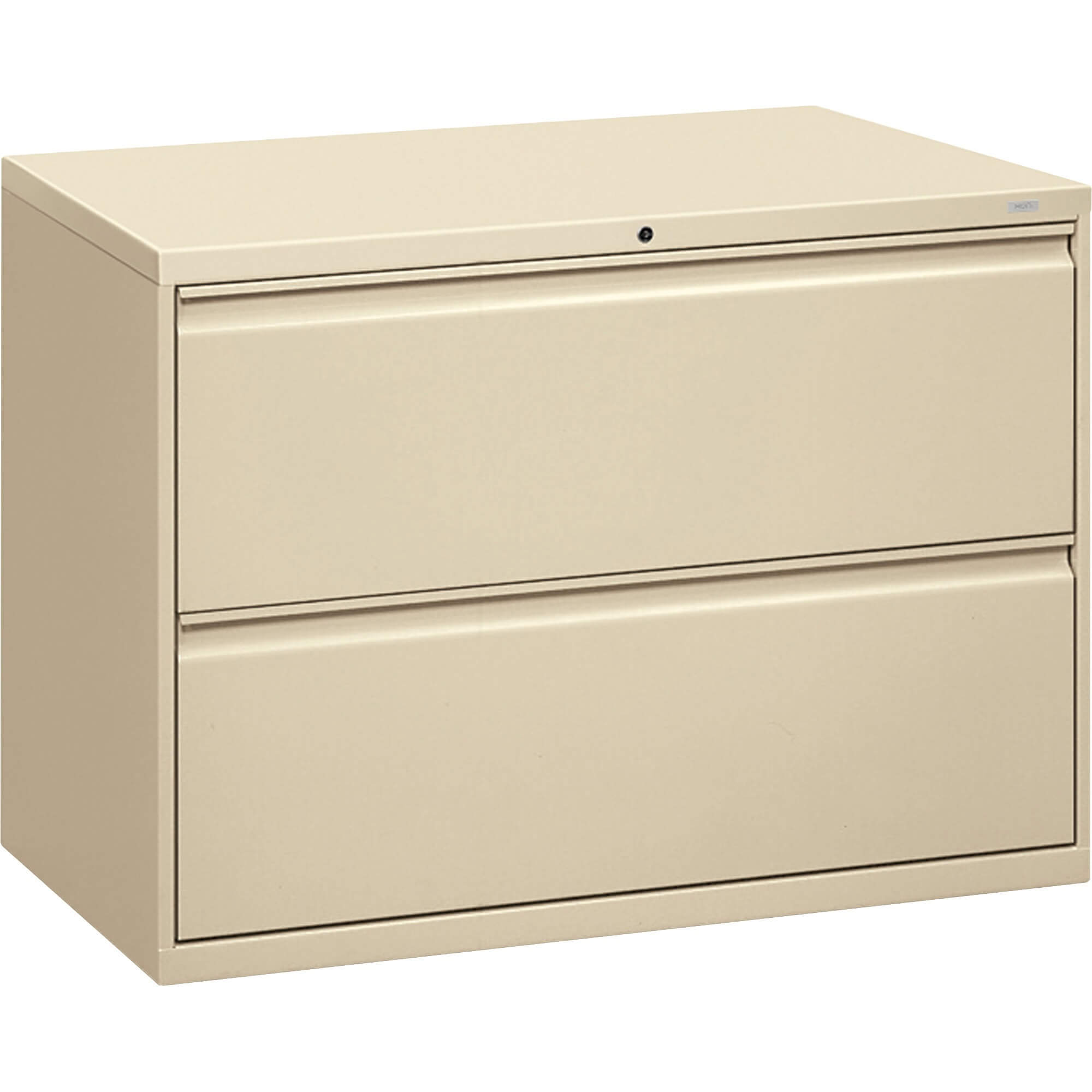 HON Brigade 800 H892 Lateral File - 42" x 18" x 28.4" - 2 Drawer(s) - Finish: Putty