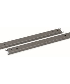 HON Double Front-to-Back Hanging File Rails | 2 per Carton - Letter/Legal - Steel - Gray - 2 / Carton