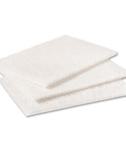 Scotch-Brite Cleansing Pads - Pad - 60 / Carton - White