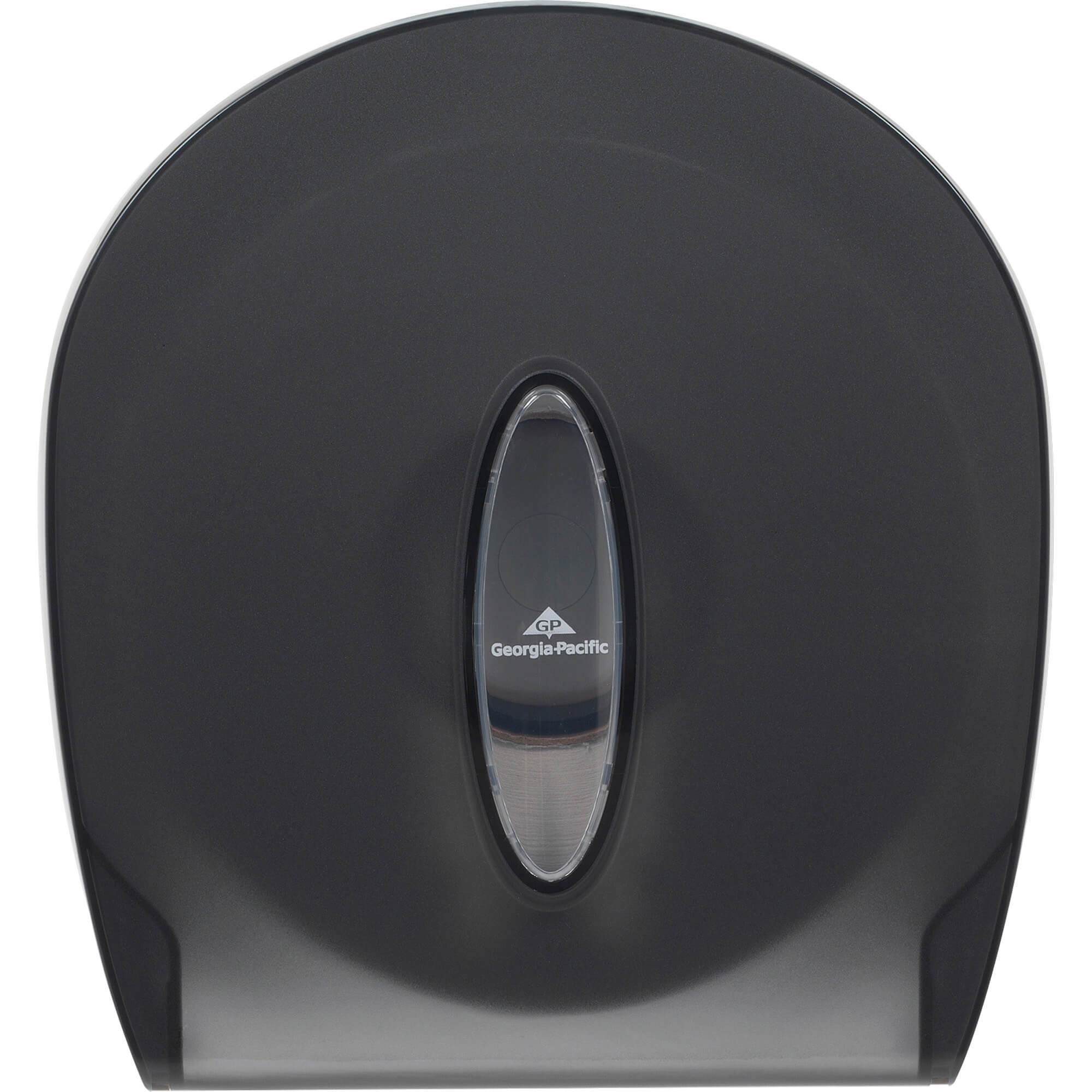 Georgia-Pacific 1-Roll Jumbo Jr. High-Capacity Toilet Paper Dispenser - Roll Dispenser - 1 x Roll - 11.3" Height x 10.6" Width x 5.4" Depth - Plastic - Smoke Gray - Lockable, Washable, Durable - 1 Each