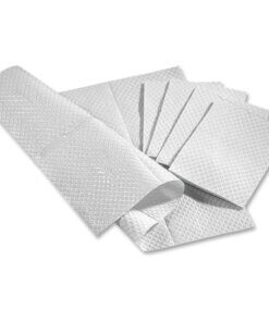 Medline Standard Poly-backed Tissue Towels - Tissue - For Medical - White - 500 / Box