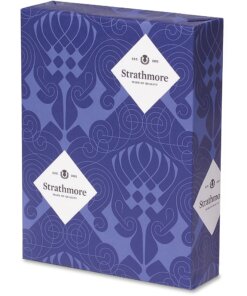 Mohawk Watermarked Laid Finish Paper - Bright White - 90 Brightness - Letter - 8 1/2" x 11" - 24 lb Basis Weight - Laid - 500 / Ream - Acid-free, Watermarked