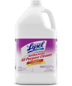 Lysol Antibacterial All-Purpose Cleaner - Concentrate Liquid - 128 fl oz (4 quart) - 1 Each - Clear