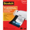 Scotch Thermal Laminating Pouches - Sheet Size Supported: Letter 8.50" Width x 11" Length - Laminating Pouch/Sheet Size: 9" Width x 11.50" Length x 3 mil Thickness - Glossy - for Photo, Document, Schedule, Presentation, Phone List, Certificate, Sign, Award, Calendar, Artwork - Double Sided, Photo-safe - Clear - 50 / Pack