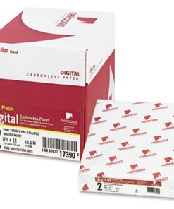 Nekoosa Fast Pack 2pt Digital Carbonless Paper - Letter - 8 1/2" x 11" - Smooth - 2500 / Carton - Carbonless