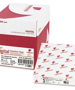 Nekoosa Fast Pack Digital Carbonless Paper - 92 Brightness - Letter - 8 1/2" x 11" - 2500 / Carton - Unpunched, Straight Sequence