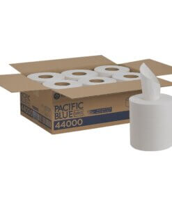 Pacific Blue Select Centerpull Paper Towel by GP Pro (Georgia-Pacific) - 2 Ply - 8.25" x 12" - 520 Sheets/Roll - White - Paper - Center Pull - For Education, Manufacturing, Travelling, Public Facilities, Stadium - 6 / Carton