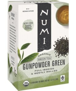Numi Organic Gunpowder Green Tea Bag - 18 Teabag - 18 / Box