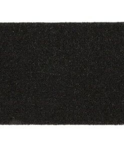 3M High Productivity Floor Stripper Pad 7300 - 5/Carton - Round x 13" Diameter x 0.50" Thickness - Floor, Stripping - Concrete, Sheet Vinyl, Luxury Vinyl Tile (LVT), Marble, Terrazzo Floor - 175 rpm to 600 rpm Speed Supported - Dirt Remover, Abrasive, Durable, Adhesive, Resilient, Clog Resistant, Scratch Remover, Reversible - Nylon, Polyester - Black