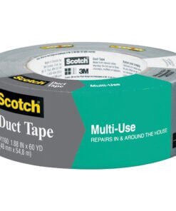 Scotch Multi-Use Duct Tape - 60 yd Length x 1.88" Width - 3" Core - 1 / Roll - Gray