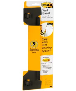 E-A-R Wall Easel Holder - Plastic - 2 / Pack - Gray