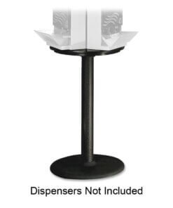 Dixie Ultra&reg; Carousel Stand for Smartstock Dispenser by GP Pro - 28.5" Height x 18" Width - Metal - Black