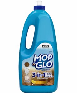 Mop & Glo Multi-surface Floor Cleaner - 64 oz (4 lb) - Lemon Scent - 1 Each - Tan