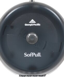 SofPull 1-Roll Centerpull High-Capacity Toilet Paper Dispenser - Center Pull Dispenser - 1 x Roll Center Pull - 10.5" Height x 10.5" Width x 6.8" Depth - Plastic - Lockable, Long Lasting, Sturdy, Durable, Vandal Resistant - 1 / Carton