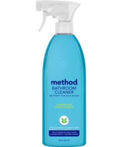 Method Daily Shower Spray Cleaner - Spray - 28 fl oz (0.9 quart) - Eucalyptus Mint Scent - 1 Each - Blue