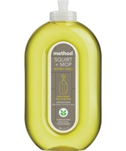 Method Squirt + Mop Hard Floor Cleaner - Ready-To-Use Spray - 25 fl oz (0.8 quart) - Lemon Ginger Scent - 1 Each - Lemon