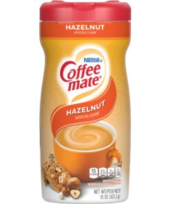 Coffee mate Hazelnut Gluten-Free Powdered Creamer - Hazelnut Flavor - 0.94 lb (15 oz) - 1Each - 141 Serving