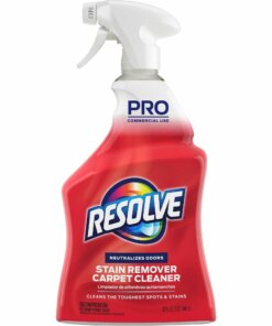 Resolve Stain Remover Carpet Cleaner - Spray - 32 fl oz (1 quart) - Bottle - 1 Each