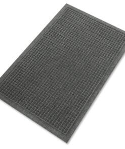 Guardian Floor Protection EcoGuard Floor Mat - Indoor, Outdoor, Floor, Hard Floor, Carpeted Floor, Entryway, Hallway, Lobby - 60" Length x 36" Width - Rectangle - Polyethylene Terephthalate (PET), Fabric - Charcoal