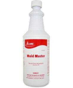 RMC Mold Master Tile/Grout Cleaner - Ready-To-Use Foam Spray - 32 fl oz (1 quart) - Floral Scent - 1 Each - Amber