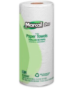 MRC610- Marcal Recycled Paper Towels, 15rolls/Carton