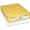 Classic Laid Writing Paper - White - 98 Brightness - Letter - 8 1/2" x 11" - 24 lb Basis Weight - Laid - 1 / Ream - Watermarked, Acid-free, Archival-safe
