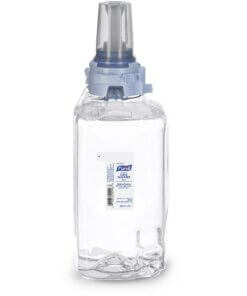 PURELL&reg; Hand Sanitizer Foam Refill - Clean Scent - 40.6 fl oz (1200 mL) - Push Pump Dispenser - Skin, Hand - Chemical-free - 3 / Carton