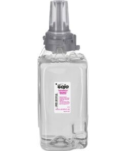 Gojo&reg; Antibacterial Handwash ADX-12 Dispenser Refill - Plum Scent - 42.3 fl oz (1250 mL) - Push Pump Dispenser - Bacteria Remover - Hand, Skin - Clear - Rich Lather - 1 Each